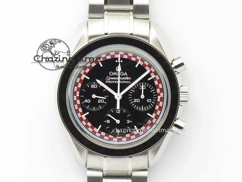 0311 Speedmaster SS 2013 Pro Racing On SS Bracelet Manual Winding Chrono Movement UrbanStyle 8230